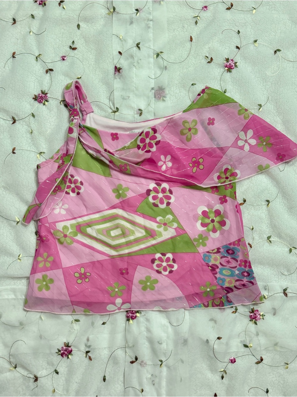 2000s Floral Cami Top